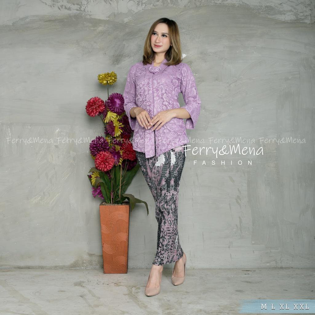 Kadai.baju / Set Kebaya floy miranda / Tunik brukat / Kebaya favorite / Kebaya modern