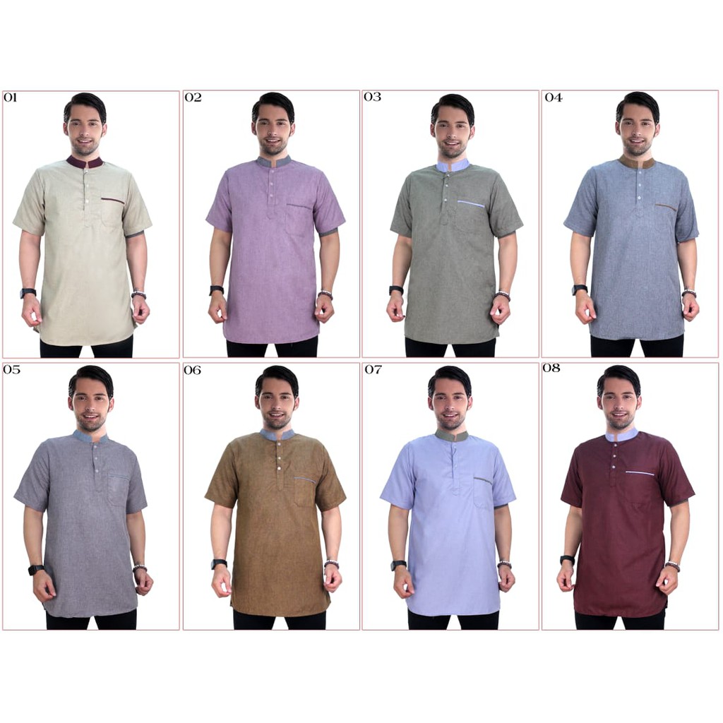 Baju Kurta Lengan Pendek Best Seller