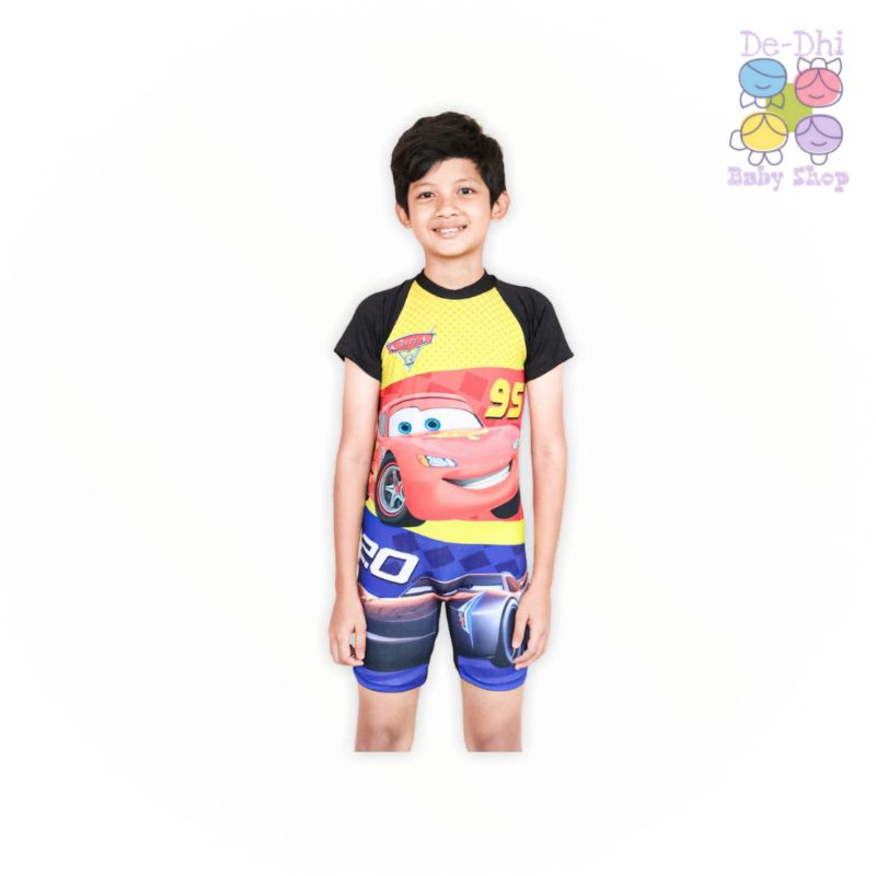 baju renang anak laki laki cowo karakter terlaris terbaru 2021 karakter marvel DC batman spiderman