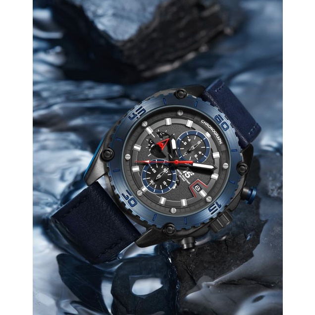 T5 H3879 JAM TANGAN PRIA T5 H 3879 ORIGINAL FREE BOX PAPPER BAG TAHAN AIR