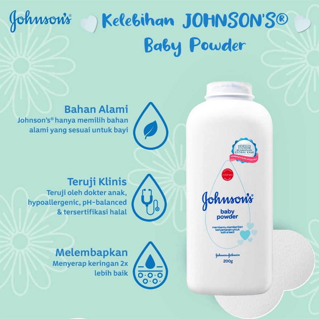 ❤ BELIA ❤ JOHNSON'S BABY Powder | Bedak Bayi | BPOM