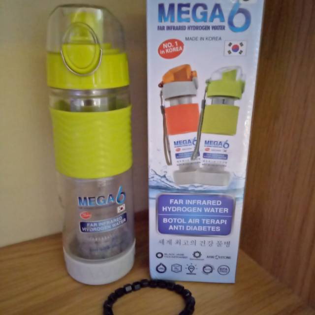 Mega 6 far infrared hydrogen water bottle