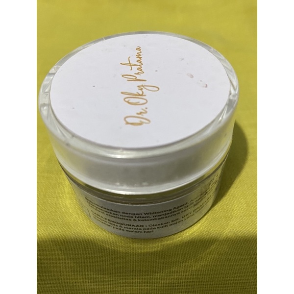 Brightening night cream K1 ( Cream malam ) DR. OKY PRATAMA PRELOVED