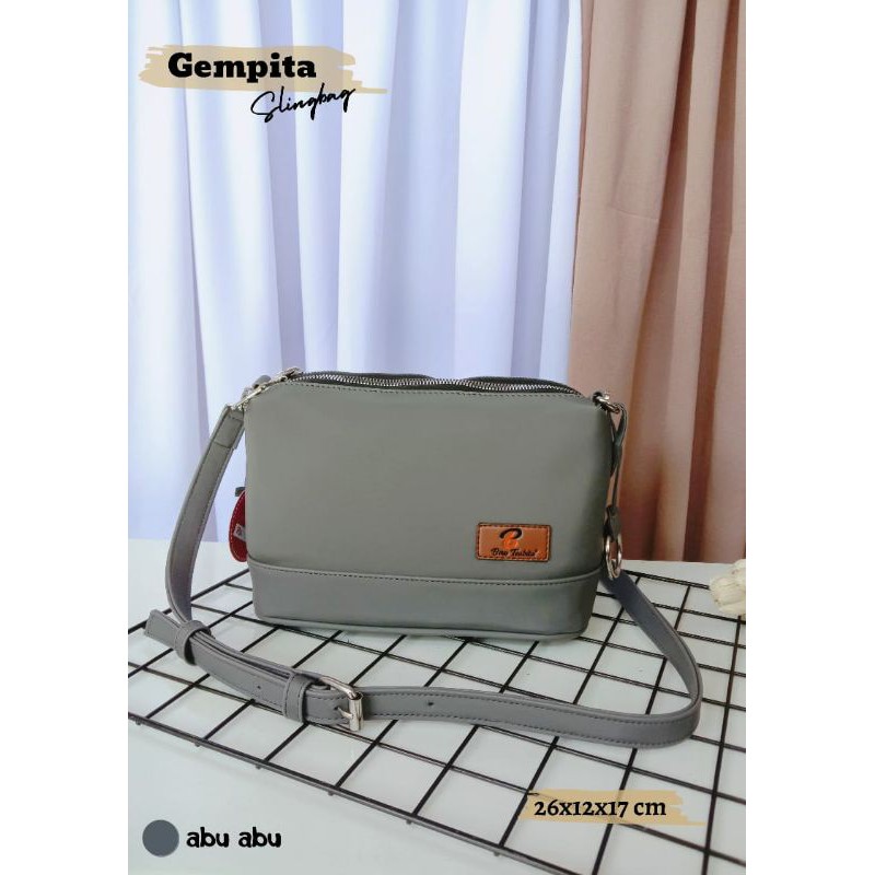 READY GEMPITA SLINGBAG CHOCOLY TALI PANJANG BY BIRU TSABITA