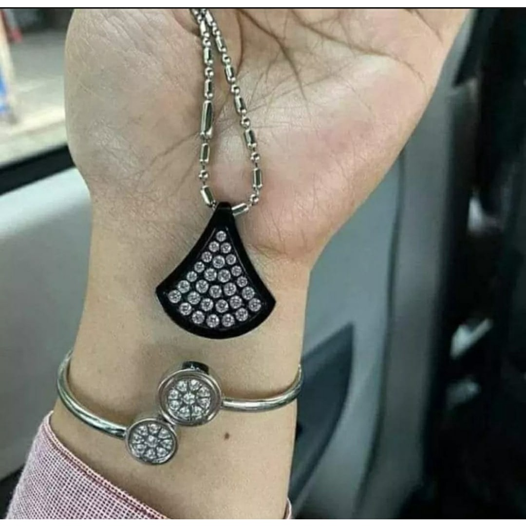 Kalung Liontin Kesehatan Bio Quantum Pendant Scalar Energy Bersertifikat - Kalung Liontin Titanium Terapi Kesehatan