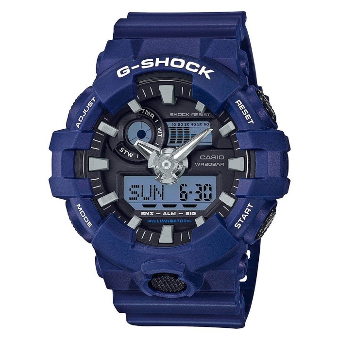 Casio G-Shock GA-700-2ADR Jam Tangan Pria Keren 2024 Original Garansi Resmi / jam tangan pria / shopee gajian sale / jam tangan pria anti air / jam tangan pria original 100%