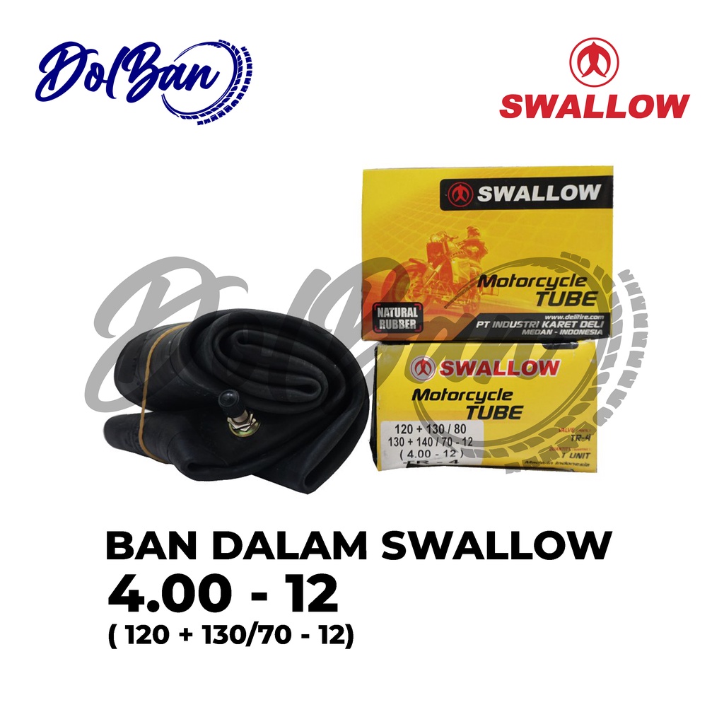 BAN DALAM SWALLOW 400-12 RING 12 120/70-12 130/70-12 140/70-12