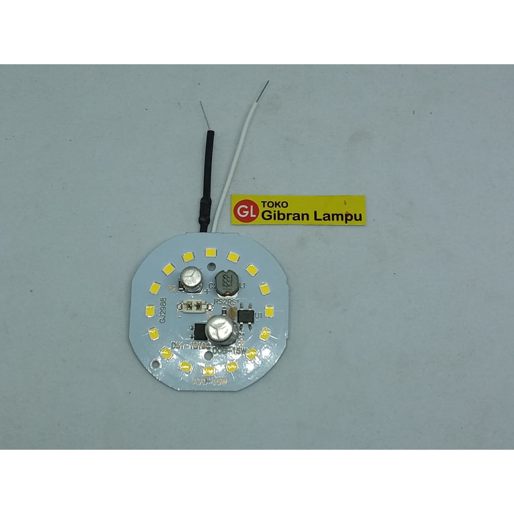 PCB Mata Lampu LED 15w KW1 Tanpa Driver - DOB LED AC 15 Watt Langsung 220V (ACR)