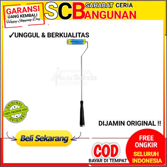 

Kuas rol kapal Mini Roll Roller Paint Kuas Roll Cat Kecil SCB SCB