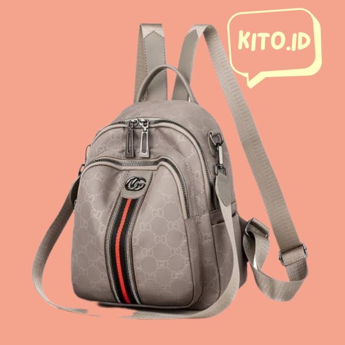 Tas Ransel Wanita Kito.Id - Backpack Multifungsi Import Batam Ori