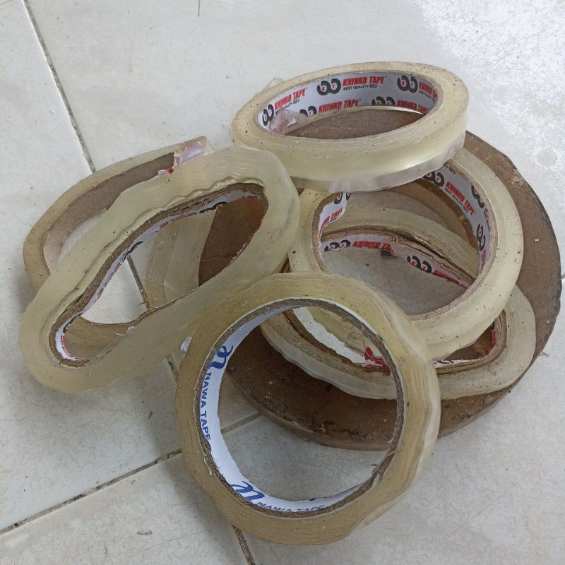 

TAPE ISOLASI 1/2 inch (1,2cm) SATUAN BS