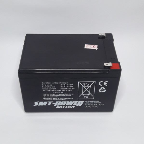 Mr JACKIE SUNRICE BATTERY MOTOR LISTRIK SEPEDA ELEKTRIK SMT 12 VOLT 12 AMPER 6 DZM 12 SMT POWER LONGWAY