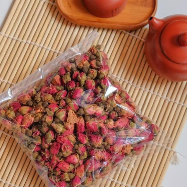 

[ COD ] teh bunga mawar red rose buds flower tea 100g BIG SALE Kode 340
