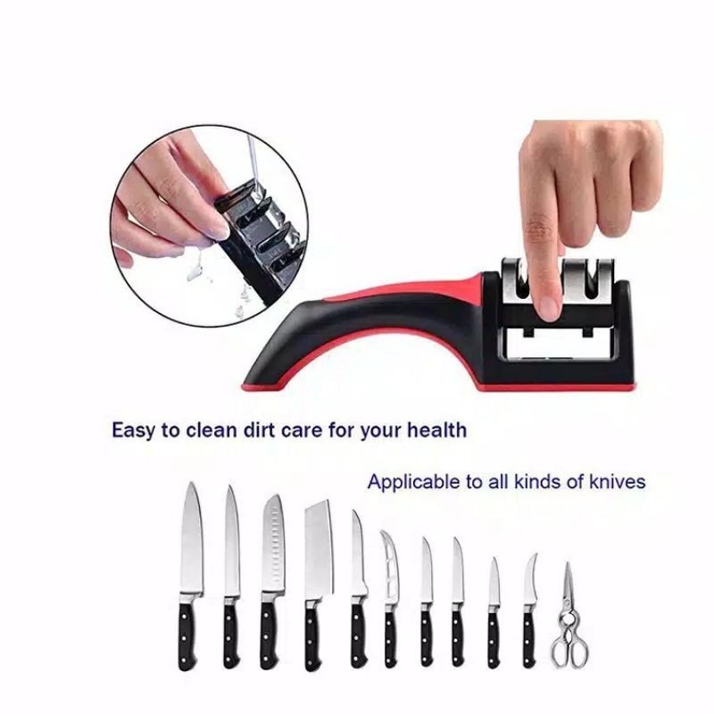 alat pengasah pisau gunting asahan knife sharpener swift sharp