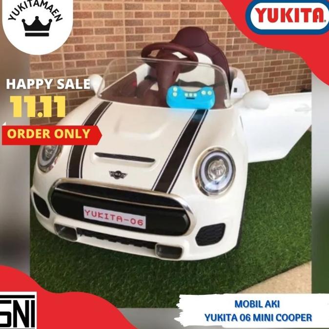Mobil Aki Anak Yukita 06 Mini Cooper