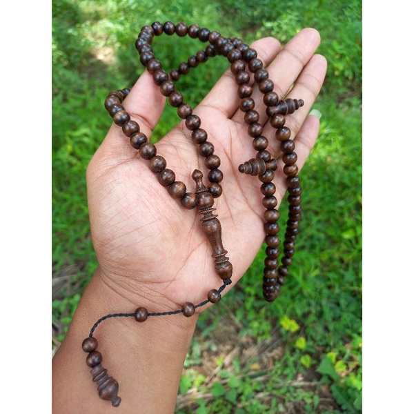 Tasbih kayu stigi asli 8mm tasbih stigi super tasbih stigi hitam tasbih stigi tenggelam tasbih stigi