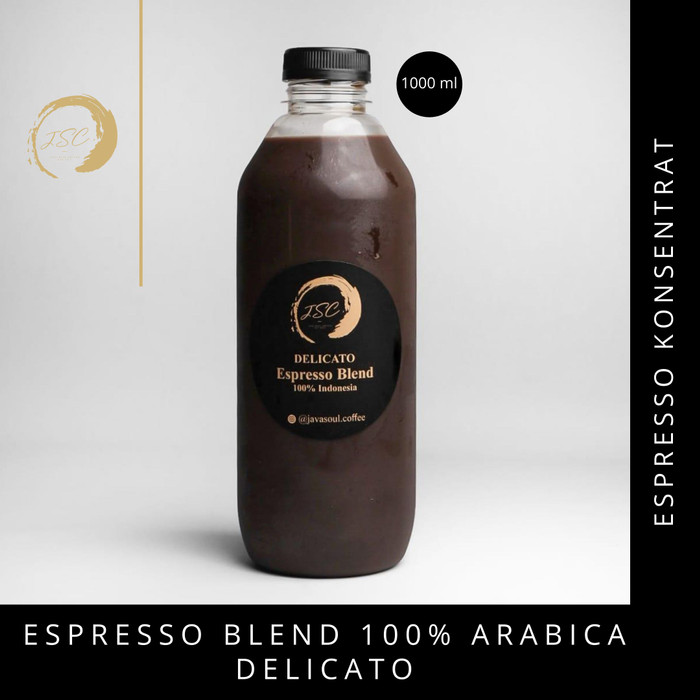 

NEW Espresso cair JSC / Konsetrat Kopi 1 Liter - Bukit Kaba