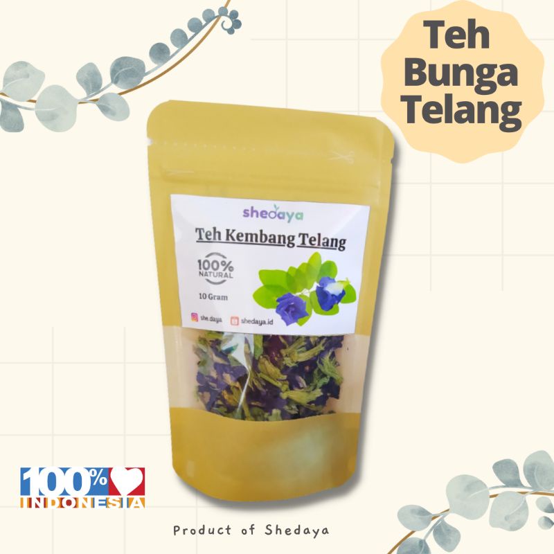 

Teh Bunga Telang Kering 10 Gram