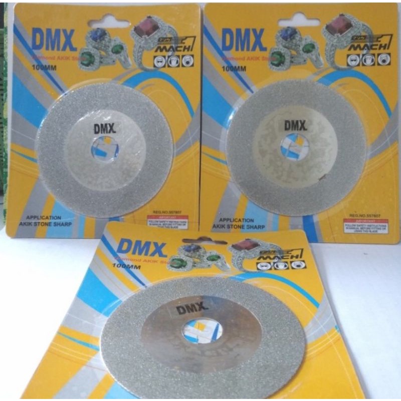 Alat Potong Kaca Poles Kaca dan Batu Mata DIAMOND SILVER Gerinda 4 "