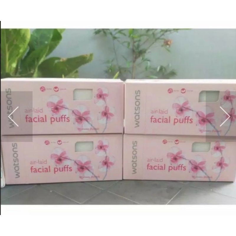 Facial Puffs Air-Laid dari Watsons 90sheets