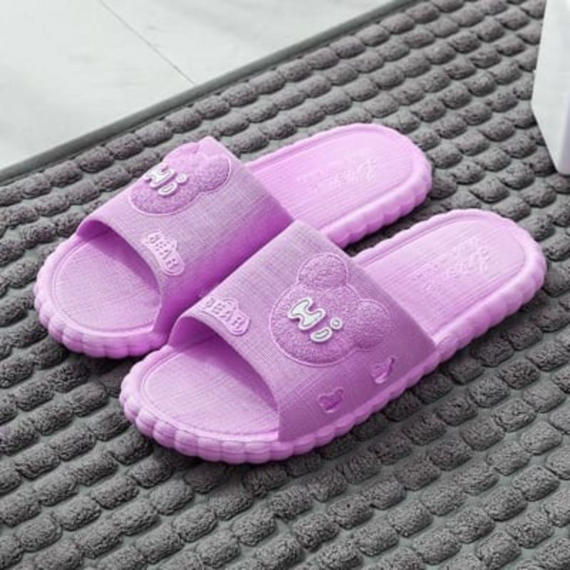 Sandal wanita karet jelly Sandal viral lucu