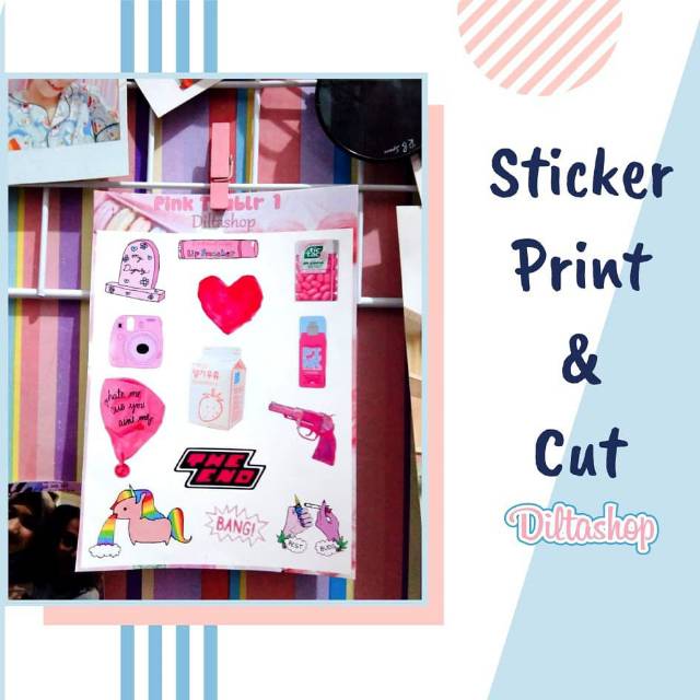 

STICKER PRINT AND CUT [KATALOG LOVE & ORANGE] ANTI AIR & MURAH
