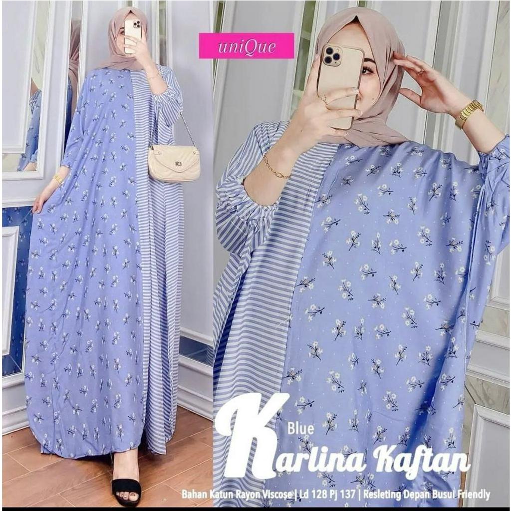 Kaftan Jumb0 - Kaftan Rayon -kaftan Viral -Wanita - Claudya Kaftan Kondangan Size Jumbo