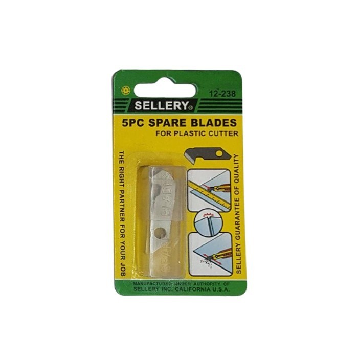 Isi Ulang Pisau Cutter Arylic SELLERY 12-238 SPARE BLADES Refill