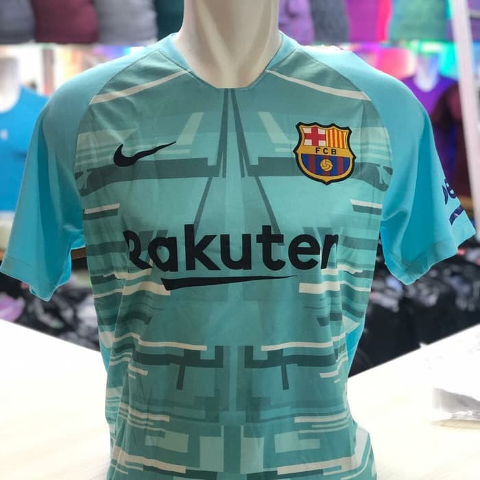 JERSEY GRADE ORI OFFICIAL 2019 - 2020 BARCELONA GK BIRU