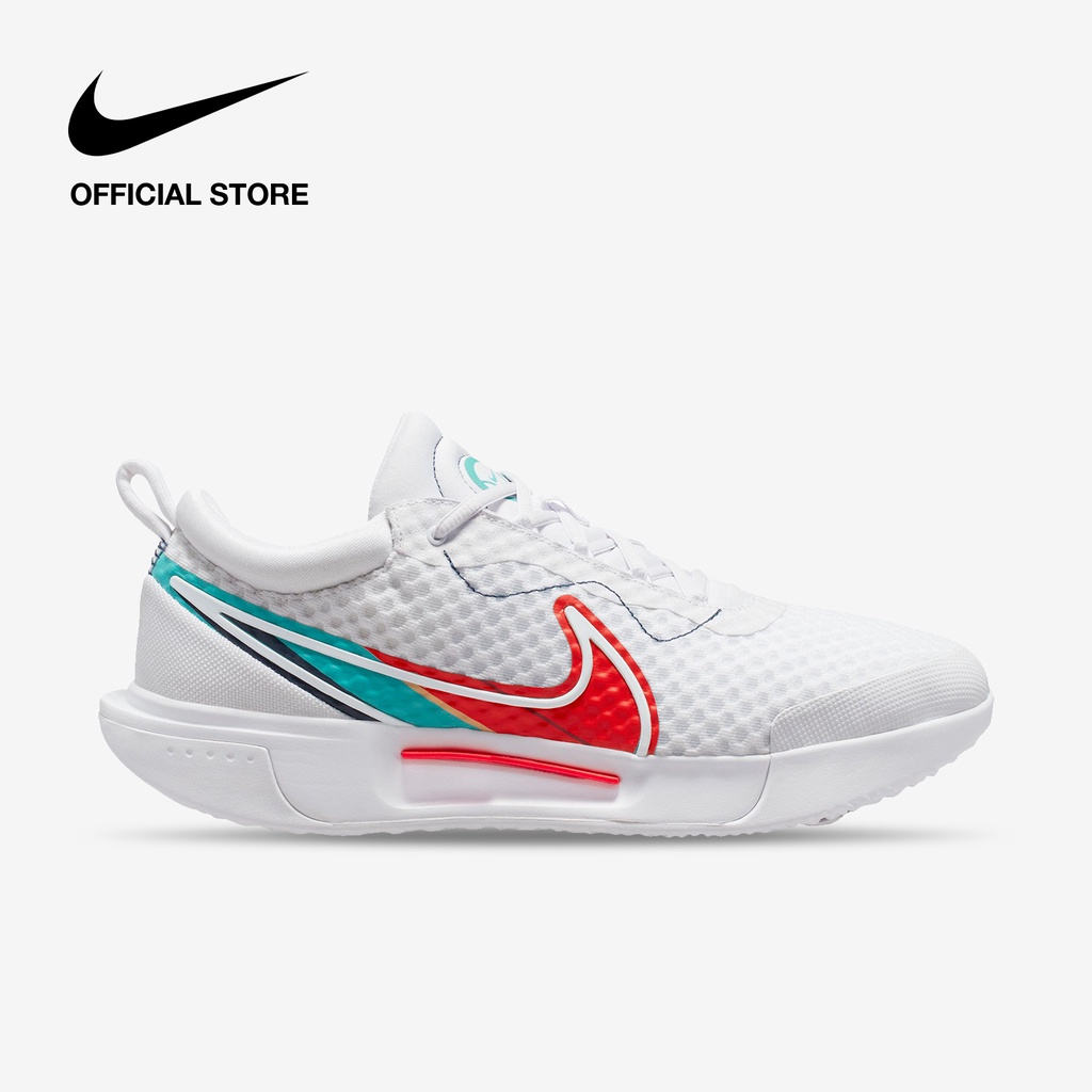 Nike Sepatu Tenis Pria Court Zoom Pro Hard Court - Putih [DH0618-136]