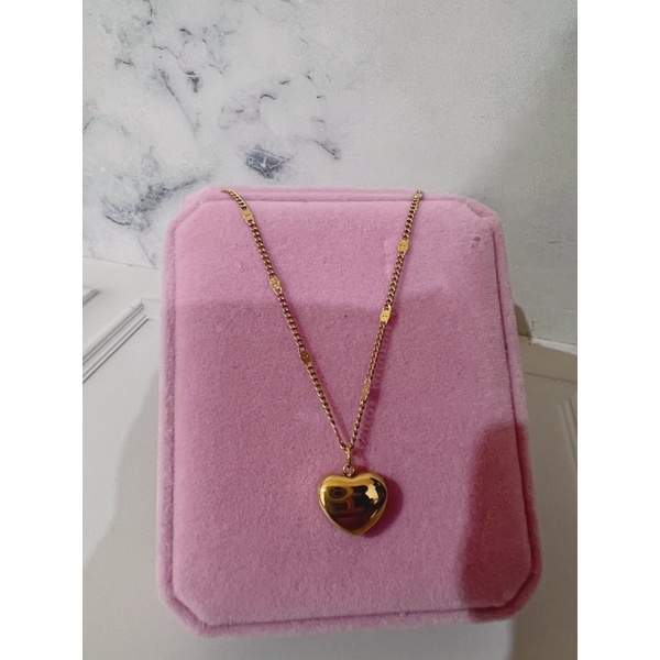 Kalung Emas Love Fashion Wanita