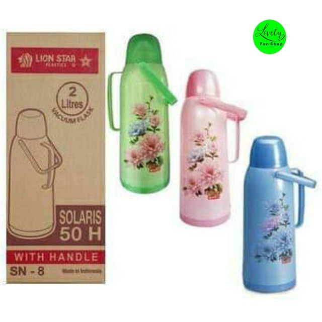 BELLA - 2 LITER - TERMOS THERMOS AIR PANAS LION STAR SOLARIS ORIGINAL
