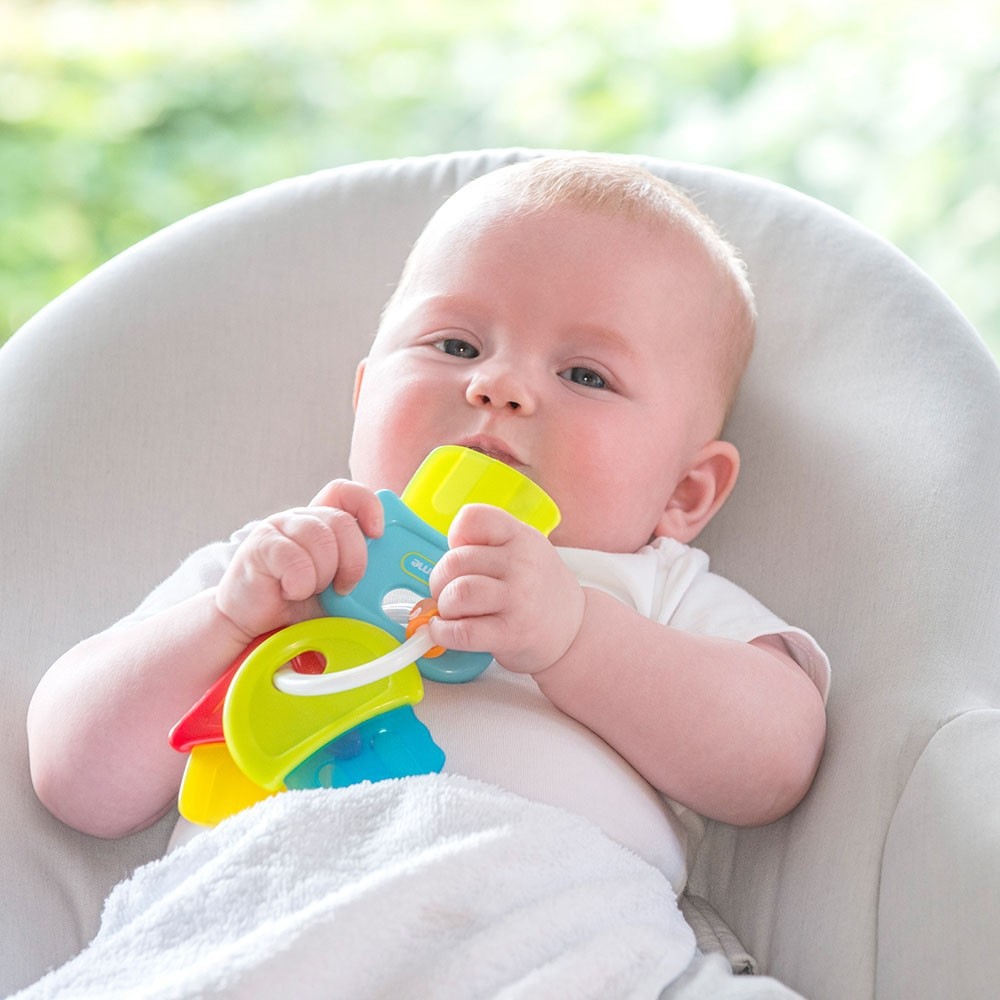 Kidsme Teether Keys 3m+ Gigitan Bayi Lentur Bentuk Kunci