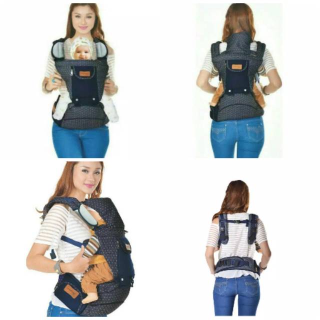 Preloved Gendongan Denim Hipseat Merk Dialogue