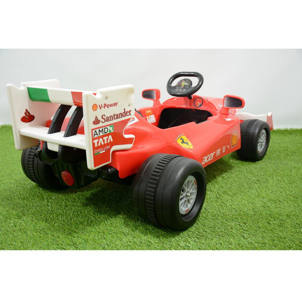 KENDARAAN MAINAN MOBIL AKI ANAK JUNIOR BY CHILD F1 (ME-1506) SCUDERIA FERRARI