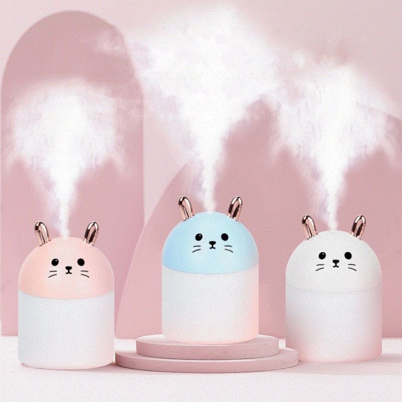 Humidifier cute rabbit pelembab udara ruangan cat / Aroma Terapi / Diffuser