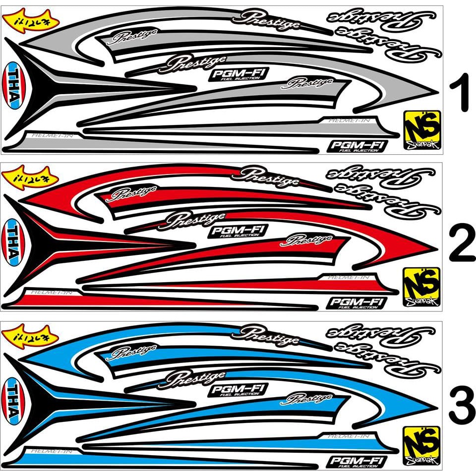 STRIPING SCOOPY ALL PRESTIGE THAILAND LIS FI