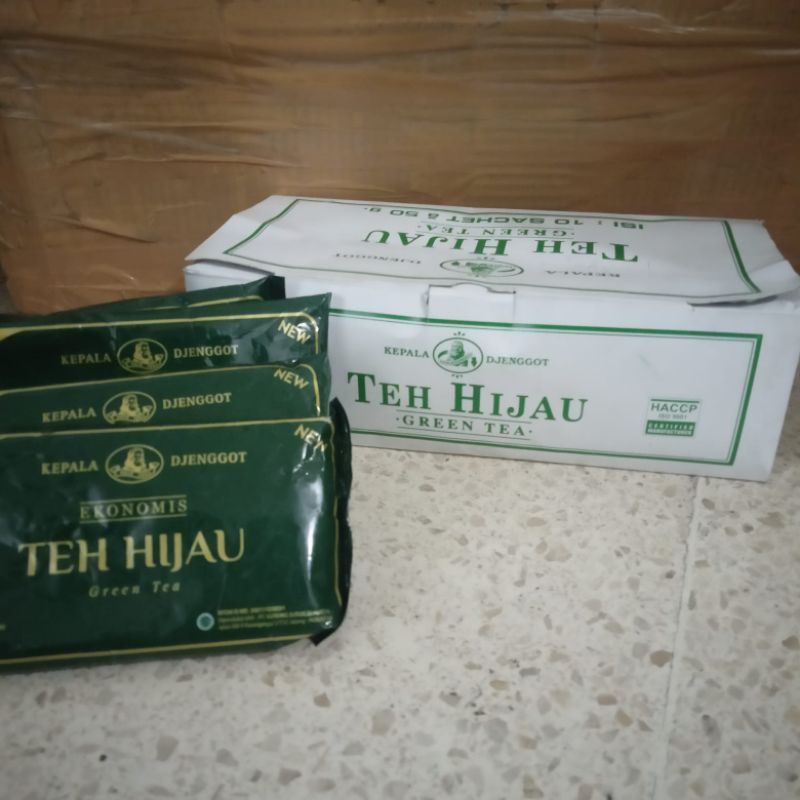

teh hijau sachet kepala djenggot