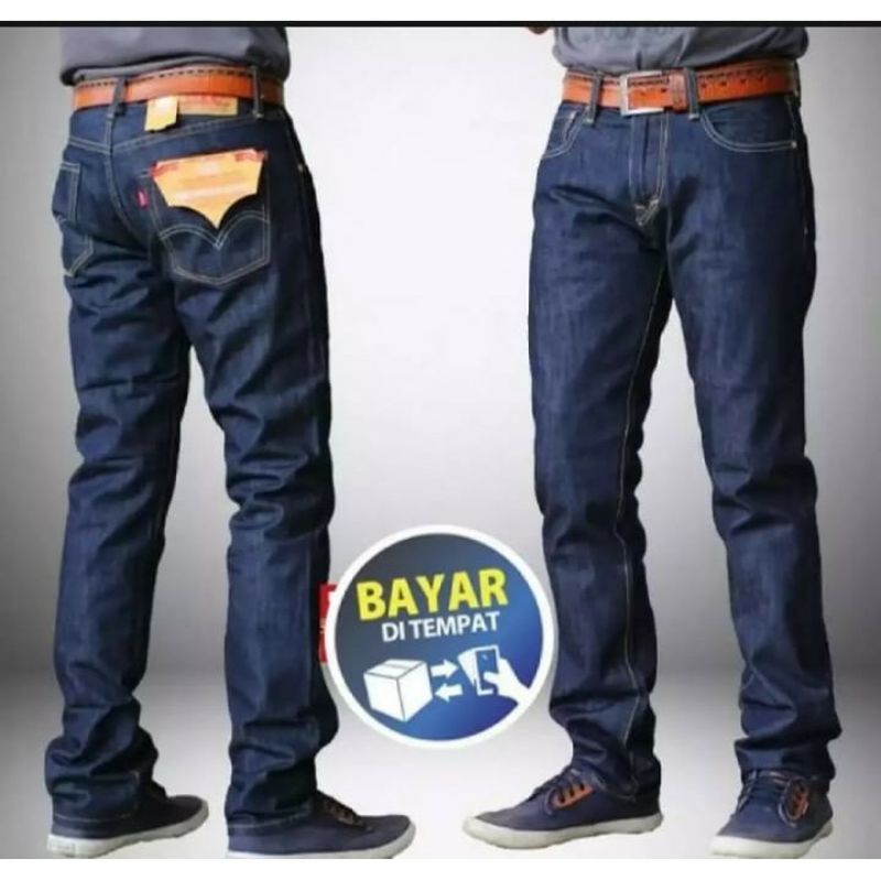 Celana Jeans Pria Panjang standar Murah kualitas distro size 27-38