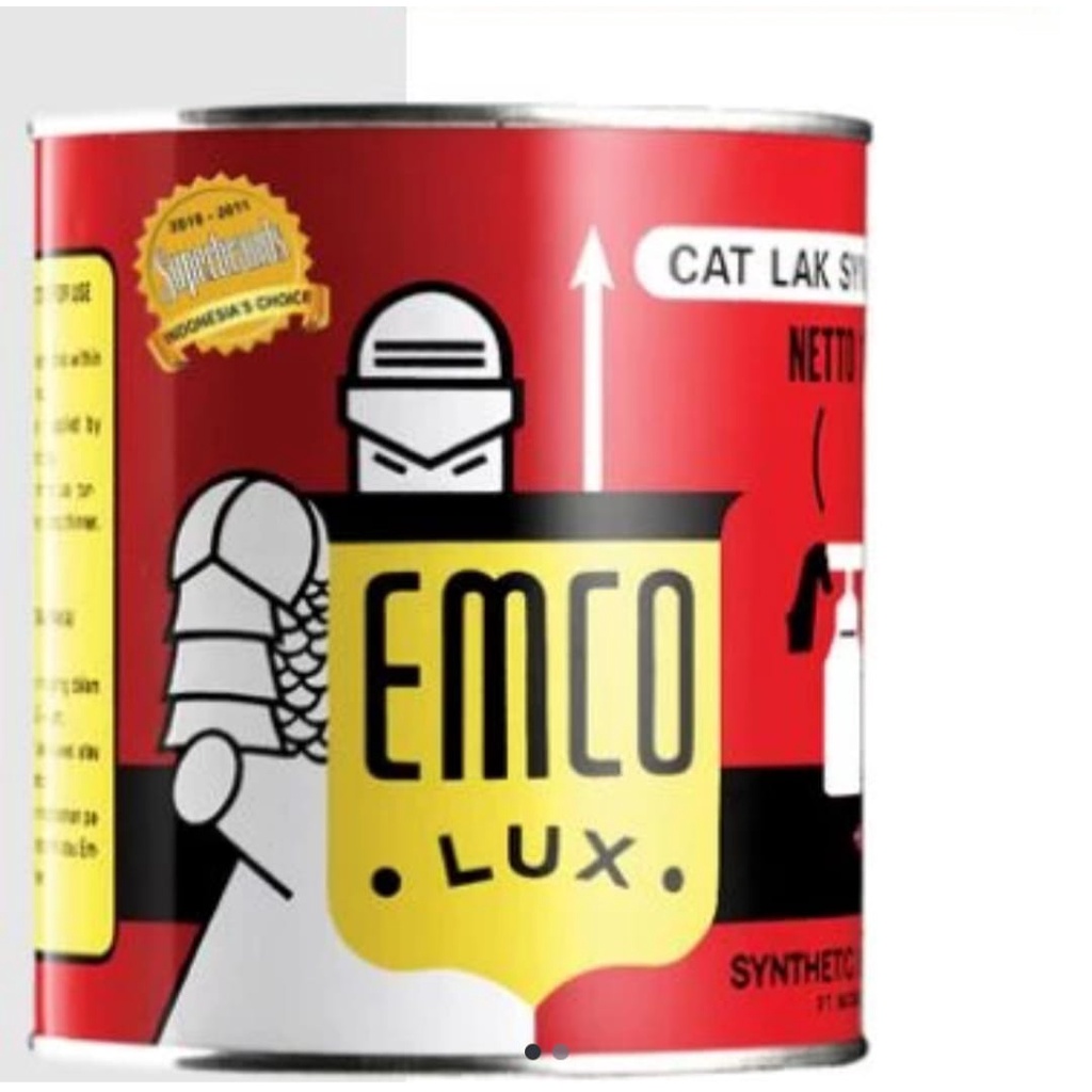 EMCO 1 kg/Cat Besi/cat Kayu/seri hitam Doff/abu-abu