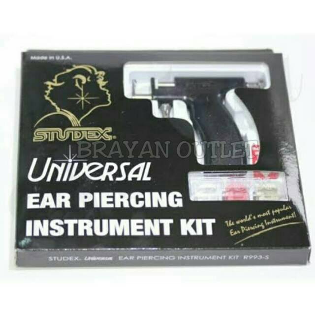 ALAT TINDIK STUDEX TEMBAK TELINGA ANAK BAYI DAN DEWASA LENGKAP FULL SET