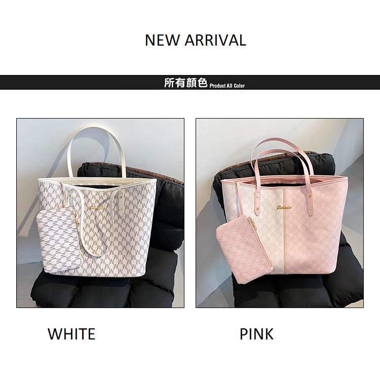 (2PC BISA IKG)GTBI998876113  New arrival  !!! Tas Tote Bag  Wanita Import Premium +Dompet