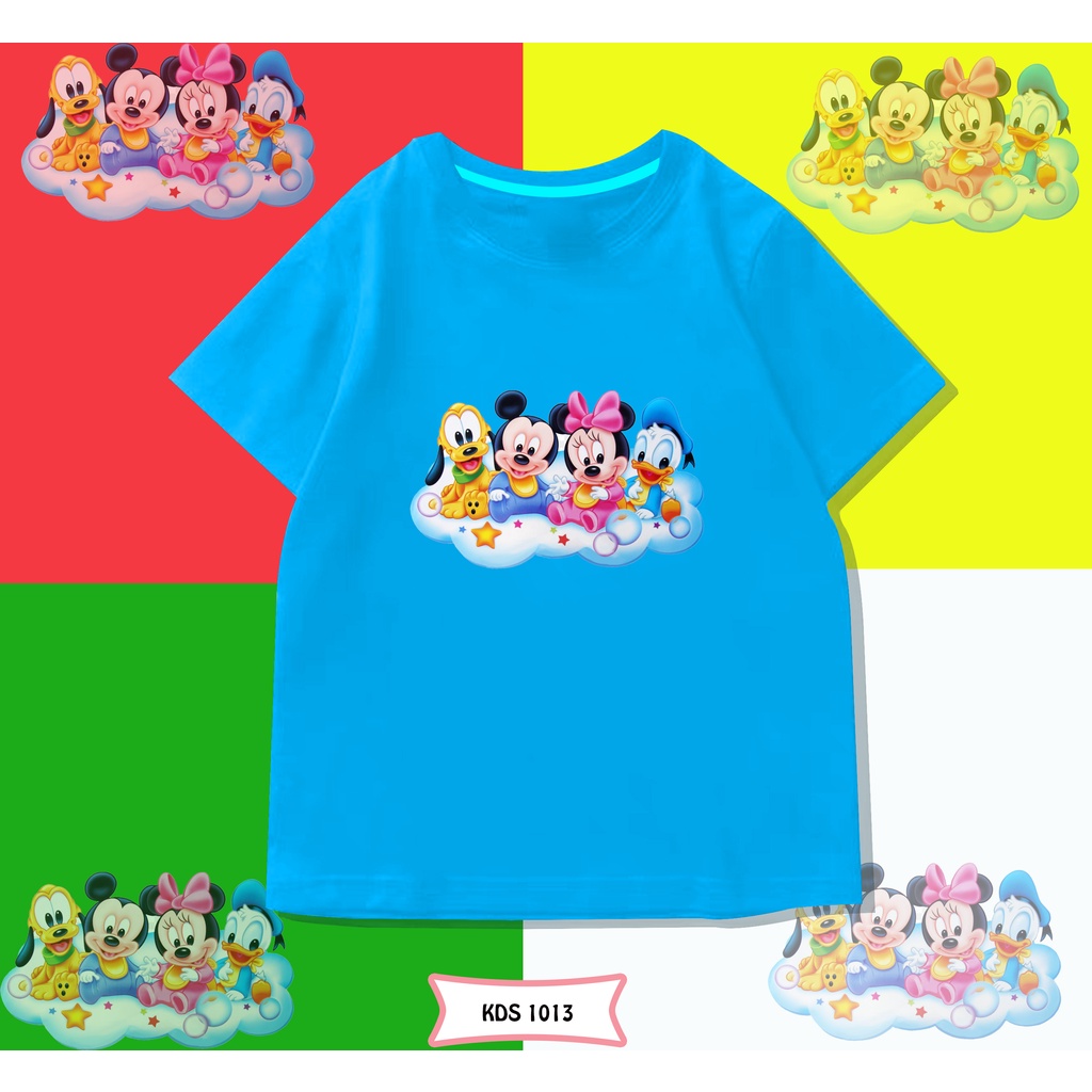KAOS MICKEY AND FRIEND/KAOS KATUN MICKEY KIDS UNISEX CEWE COWO