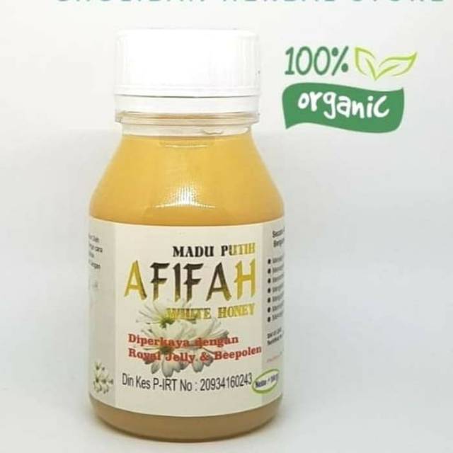 

Madu putih/madu murni/350 gr original produk Gholiban