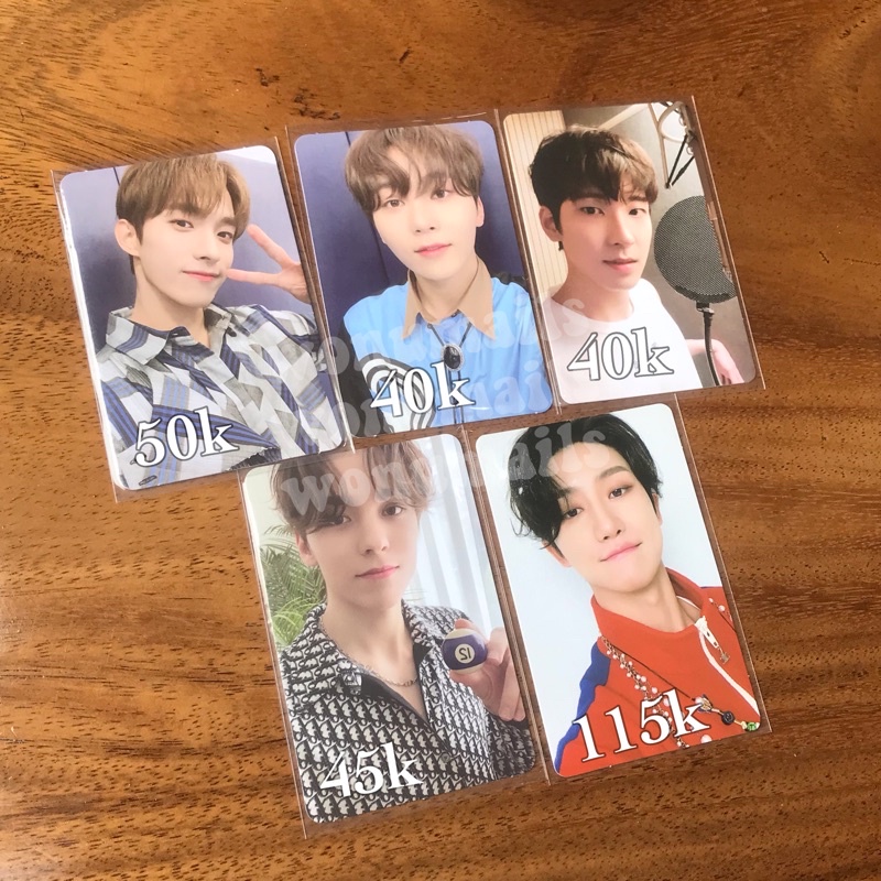 PC PHOTOCARD SEVENTEEN SEMICOLON SEMCOL WONWOO WHISKAS DVD HAO MINGHAO THE 8 NON GRID DK SEUNGKWAN V