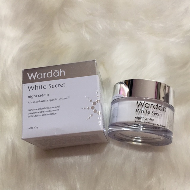 WARDAH CRYSTAL SECRET BRIGHT ACTIVATING NIGHT CREAM 30 ML