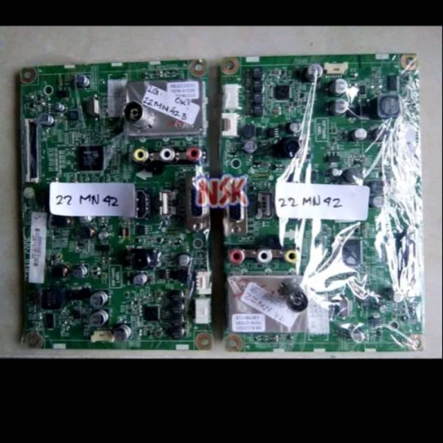 Mainboard 22MN42A MB Tv LG 22MN42A Mesin Tv LG 22MN42 A ORIGINAL DAN BERGARANSI