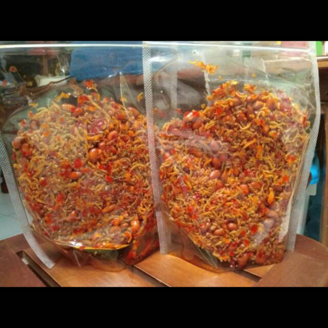 

Sambal RICANG (teri kacang)