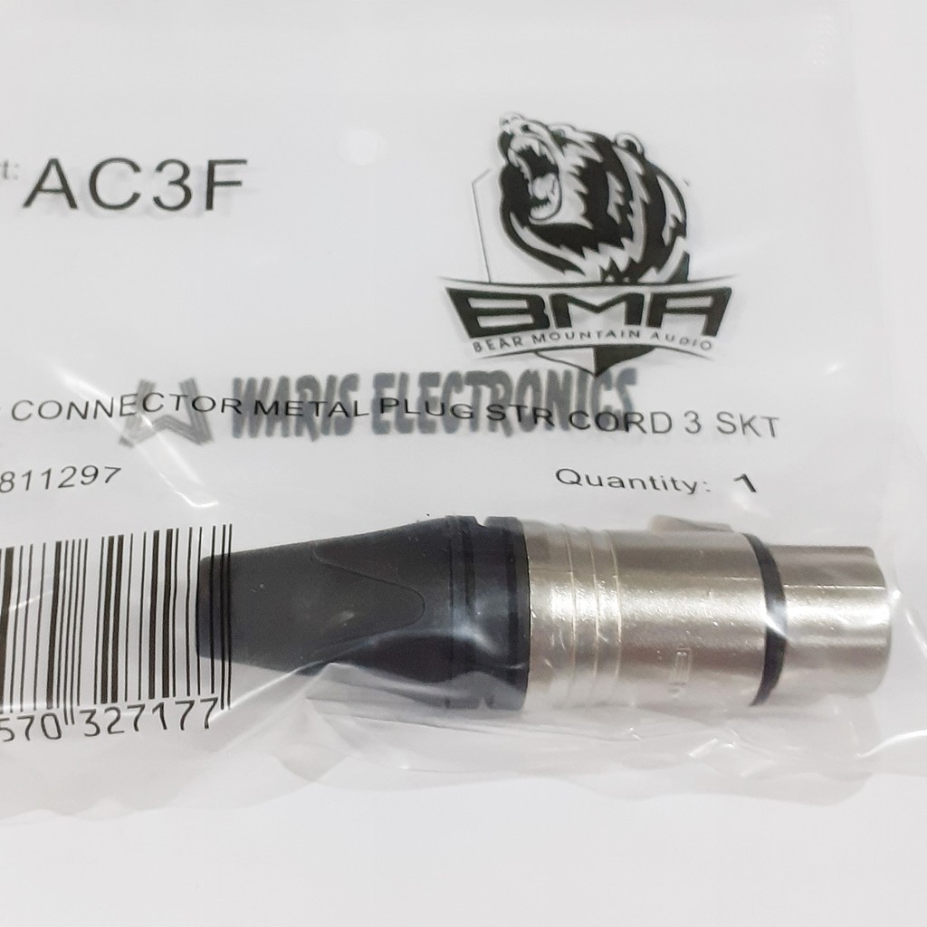 jack cannon cover female socket mic BMA