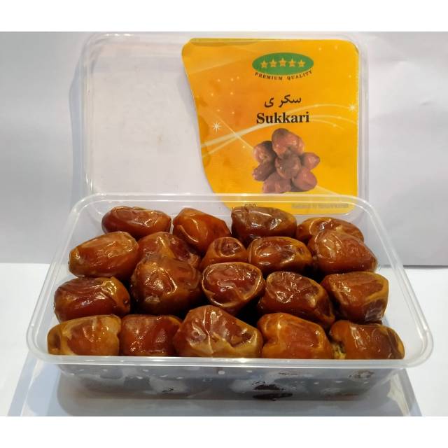 

kurma sukari madinah al qasim ukuran 500gr kemasan hemat
